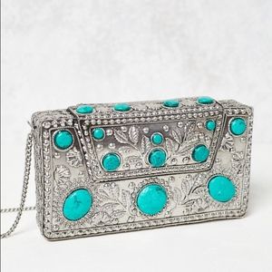 St. Xavier Turquoise Crossbody Bag